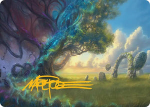 Morningtide's Light Art Card (Gold-Stamped Signature) (2) [Lorwyn Eclipsed Art Series]