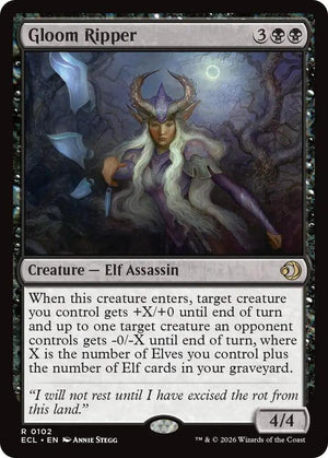 Gloom Ripper (102) [Lorwyn Eclipsed]