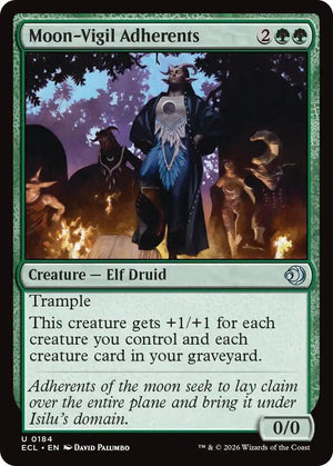 Moon-Vigil Adherents (184) [Lorwyn Eclipsed]