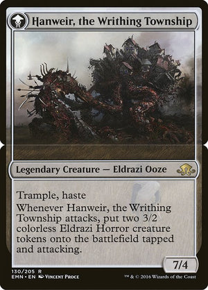 Hanweir, the Writhing Township (130b) [Eldritch Moon]