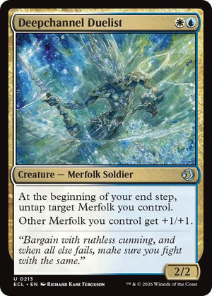 Deepchannel Duelist (213) [Lorwyn Eclipsed]