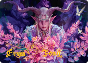 Dawnhand Eulogist Art Card (Gold-Stamped Signature) (14) [Lorwyn Eclipsed Art Series]