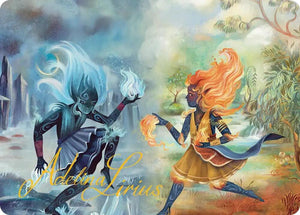 Ashling's Command Art Card (Gold-Stamped Signature) (44) [Lorwyn Eclipsed Art Series]