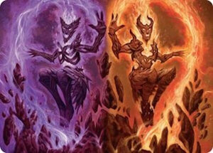 Fire Covenant Art Card (52) [Lorwyn Eclipsed Art Series]