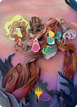 Painter's Servant Art Card (Gold-Stamped Planeswalker Symbol) (53) [Lorwyn Eclipsed Art Series]