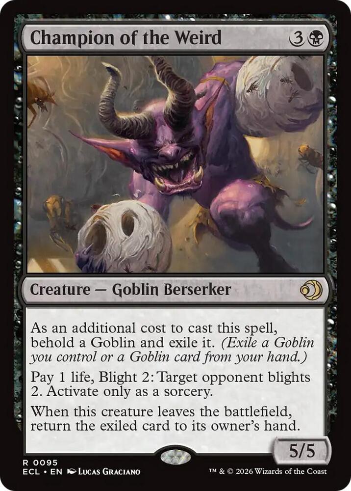 Champion of the Weird (95) [Lorwyn Eclipsed]