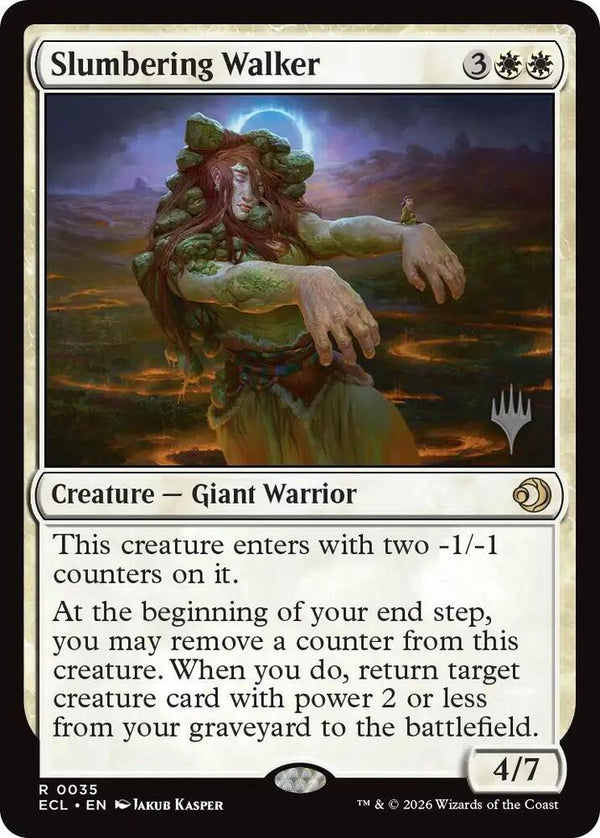 Slumbering Walker (35) [Lorwyn Eclipsed Promos]