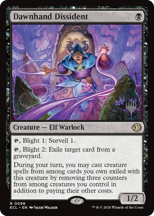 Dawnhand Dissident (98) [Lorwyn Eclipsed Promos]