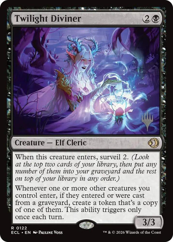 Twilight Diviner (122) [Lorwyn Eclipsed Promos]