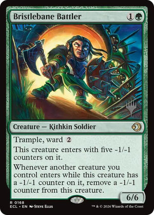 Bristlebane Battler (168) [Lorwyn Eclipsed Promos]