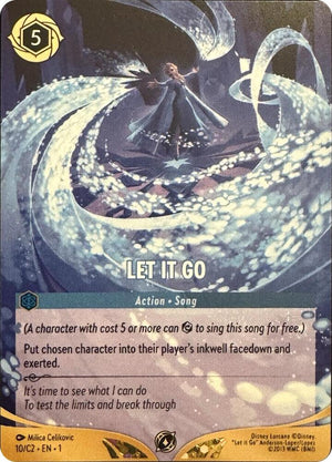 Let It Go (Disney Lorcana Challenge) (10) [Disney Lorcana Promo Cards]
