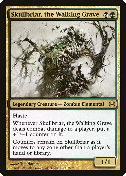 Skullbriar, the Walking Grave (227) [Commander 2011]