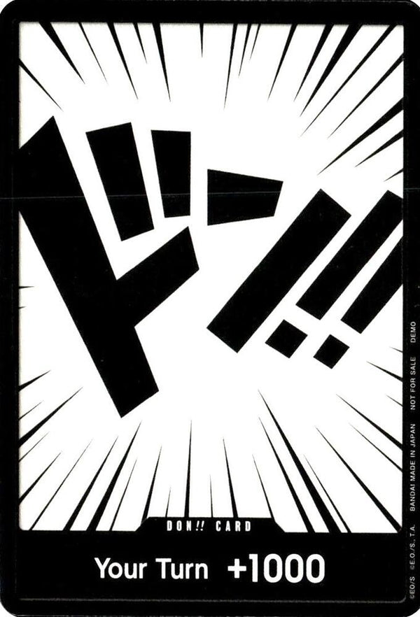 DON!! Card [One Piece Demo Deck Cards]