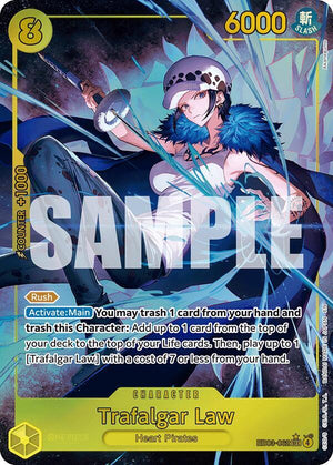 Trafalgar Law (Alternate Art) (EB03-062) [Extra Booster: One Piece Heroines Edition]