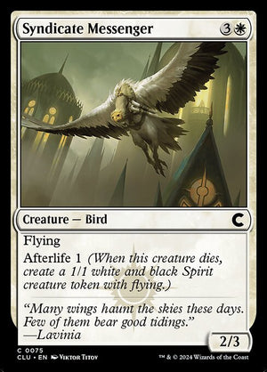 Syndicate Messenger (75) [Ravnica: Clue Edition]