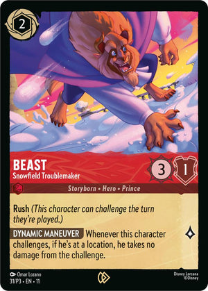 Beast - Snowfield Troublemaker (31) [Disney Lorcana Promo Cards]