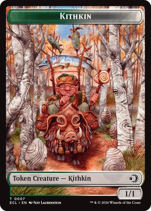Kithkin // Treasure Double-Sided Token (7 // 10) [Lorwyn Eclipsed]