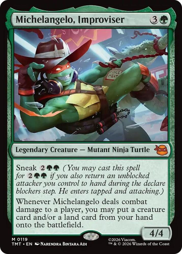 Michelangelo, Improviser (119) [Teenage Mutant Ninja Turtles]