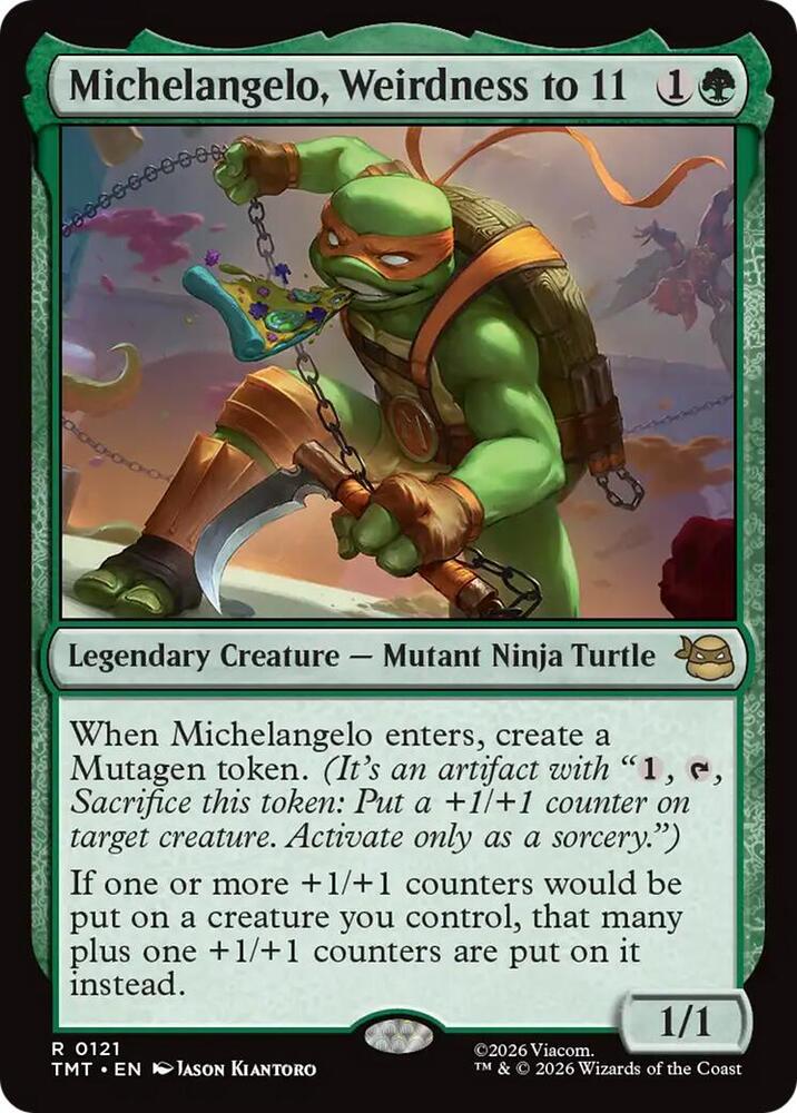 Michelangelo, Weirdness to 11 (121) [Teenage Mutant Ninja Turtles]