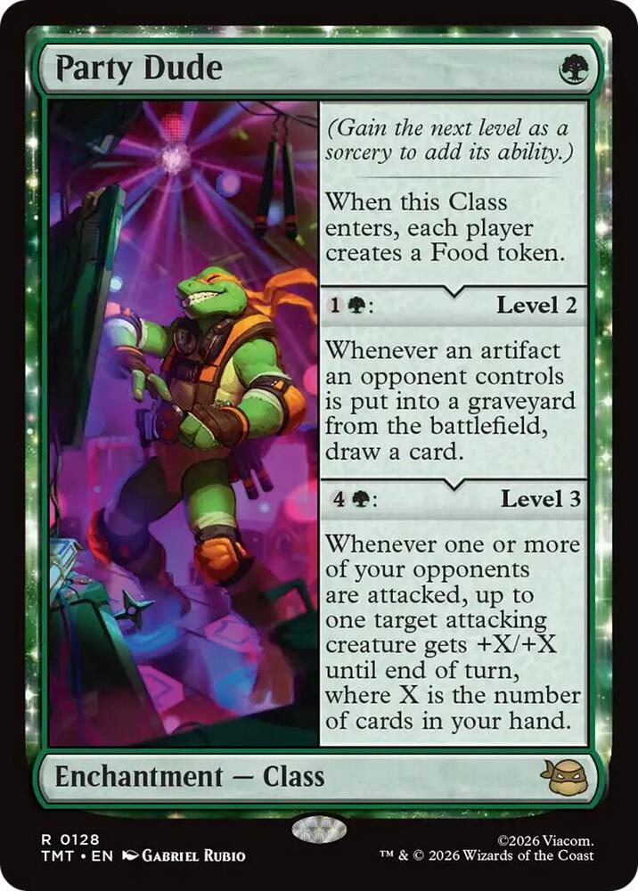 Party Dude (128) [Teenage Mutant Ninja Turtles]