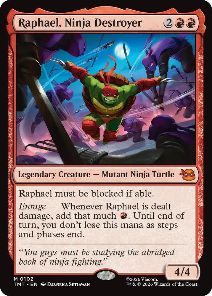 Raphael, Ninja Destroyer (102) [Teenage Mutant Ninja Turtles]