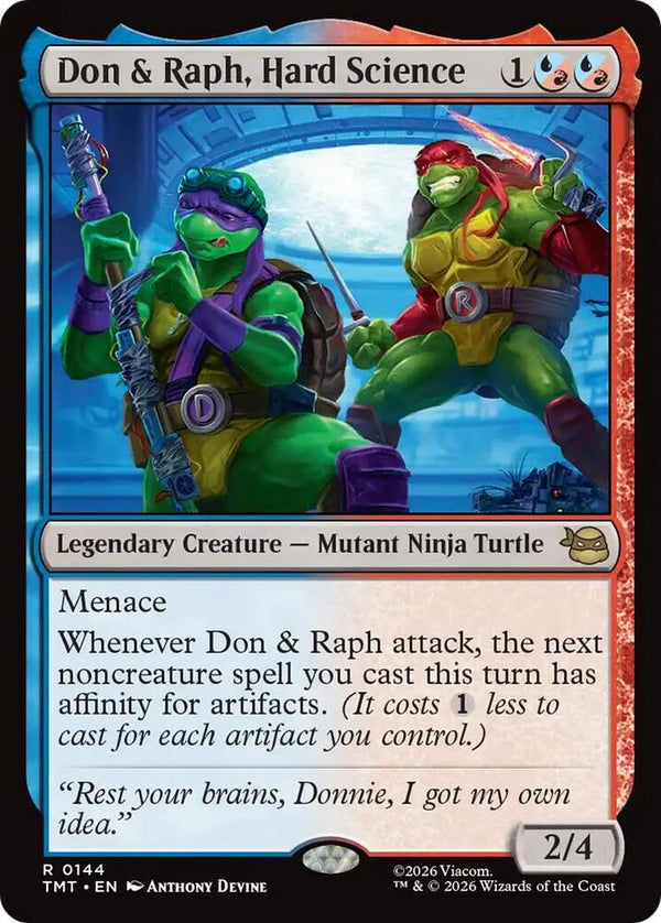 Don & Raph, Hard Science (144) [Teenage Mutant Ninja Turtles]