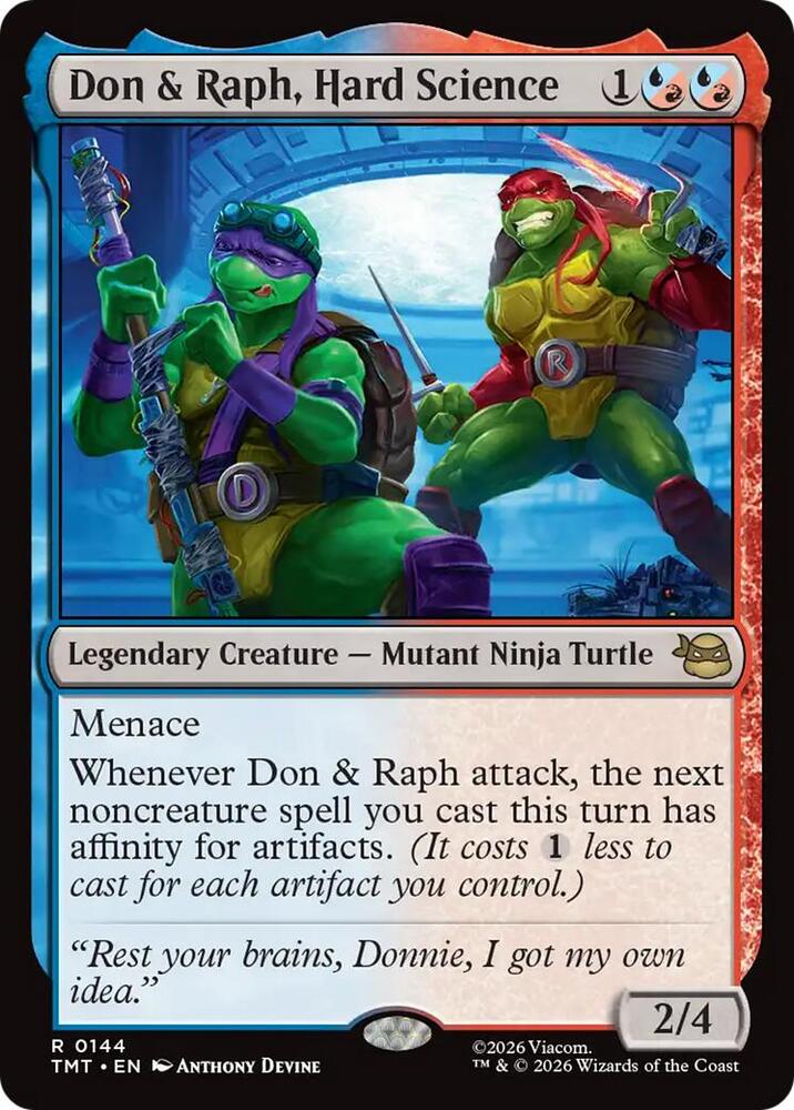 Don & Raph, Hard Science (144) [Teenage Mutant Ninja Turtles]