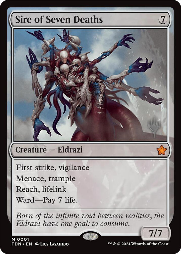 Sire of Seven Deaths (1) [Lorwyn Eclipsed Promos]