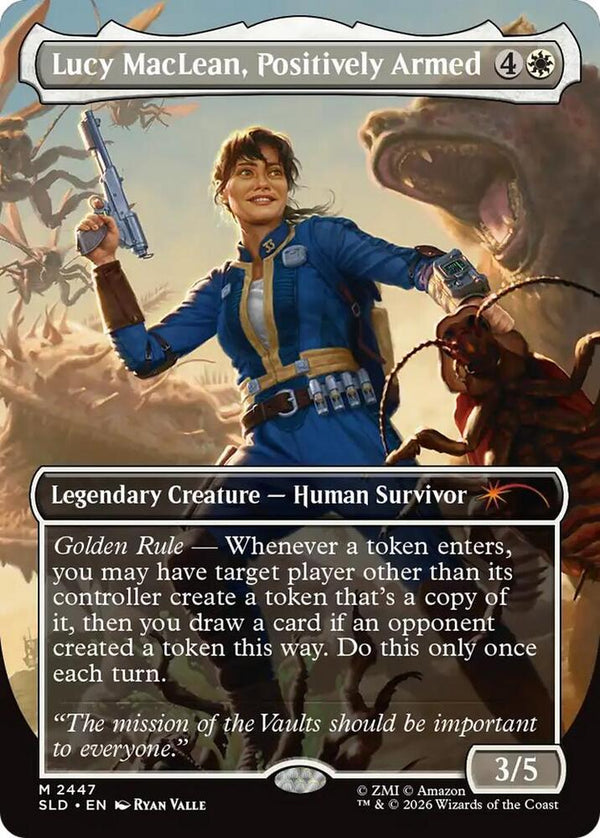 Lucy MacLean, Positively Armed (2447) [Secret Lair Drop]