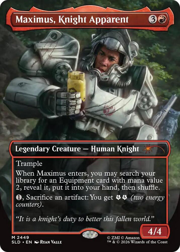 Maximus, Knight Apparent (2449) [Secret Lair Drop]