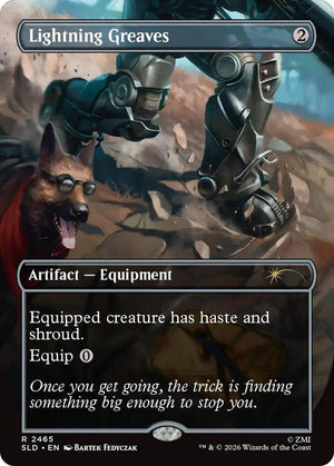 Lightning Greaves (2465) [Secret Lair Drop]