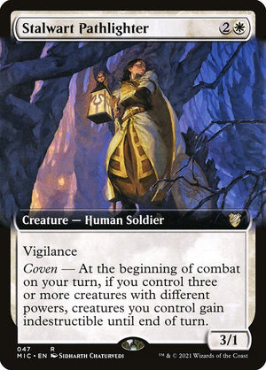 Stalwart Pathlighter (47) [Midnight Hunt Commander] [Extended Art]