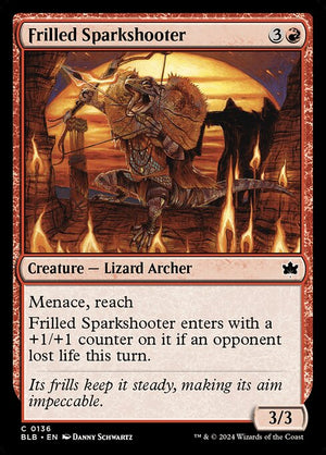 Frilled Sparkshooter (136) [Bloomburrow]