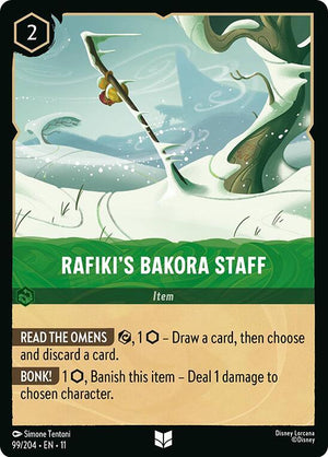 Rafiki's Bakora Staff (99/204) [Winterspell]