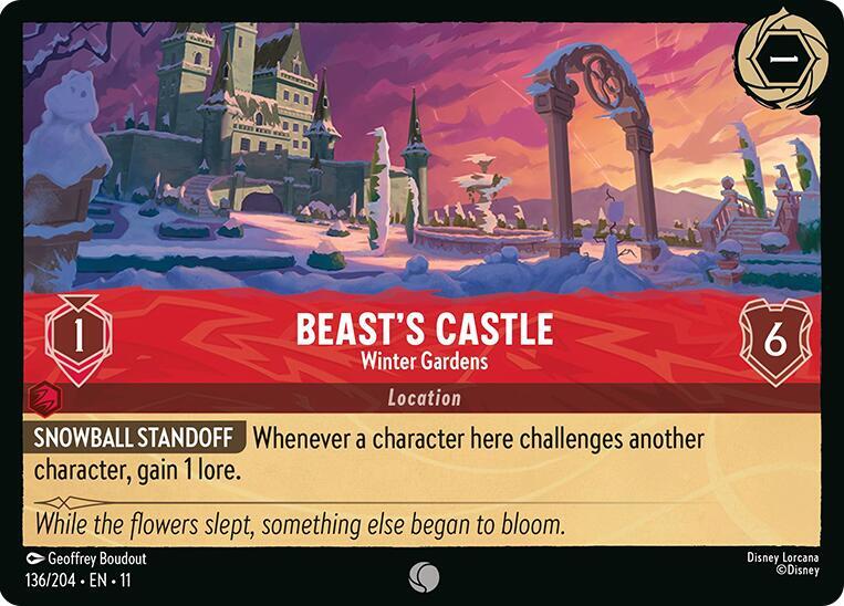 Beast's Castle - Winter Gardens (136/204) [Winterspell]
