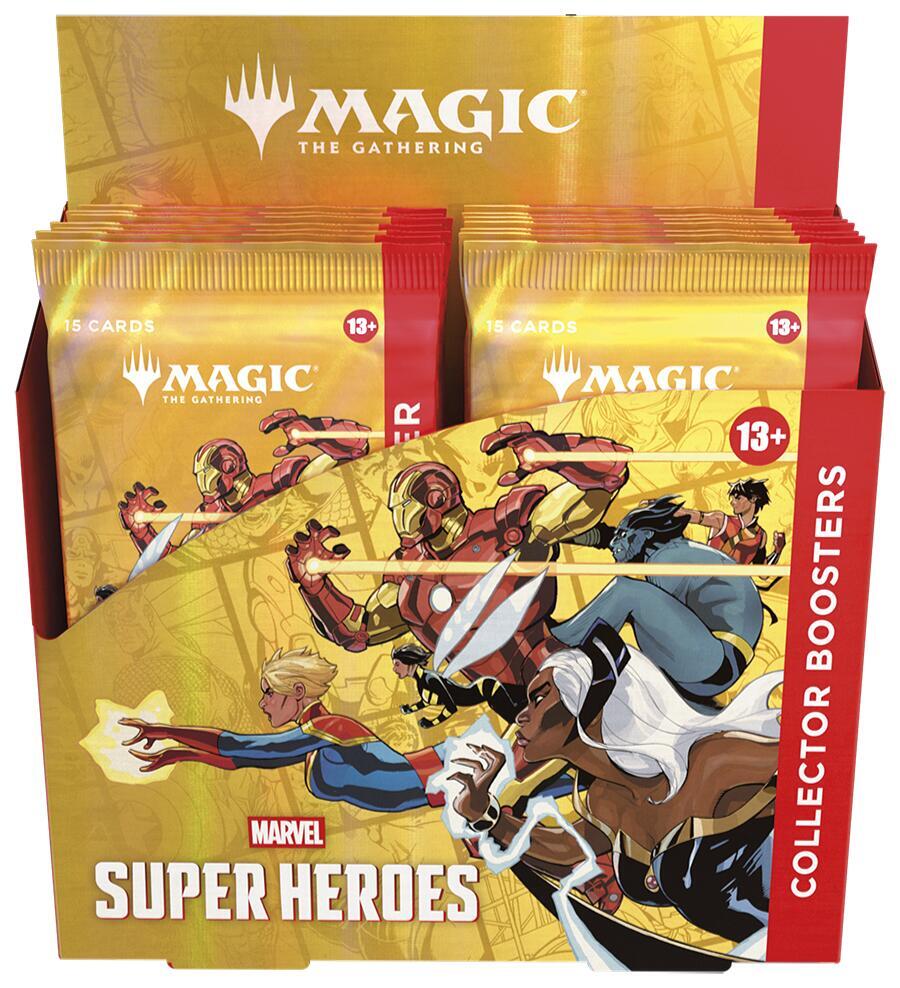 Marvel Super Heroes Collector Booster Display