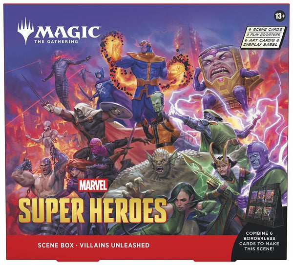 Marvel Super Heroes Scene Box Villains Unleashed