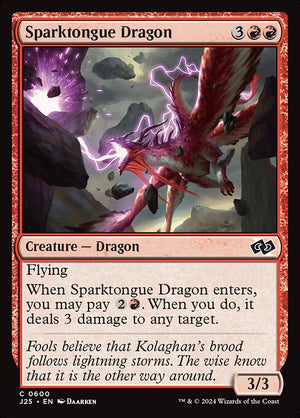 Sparktongue Dragon (600) [Foundations Jumpstart]