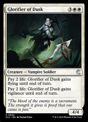 Glorifier of Dusk (62) [Ravnica: Clue Edition]