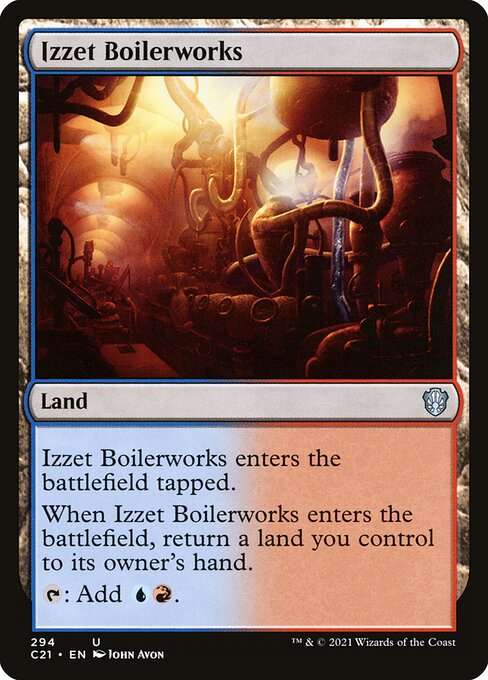 Izzet Boilerworks (294) [Commander 2021]