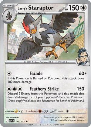 Larry's Staraptor - 170/217 [ME: Ascended Heroes]