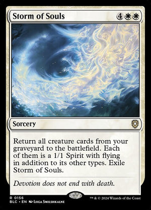 Storm of Souls (156) [Bloomburrow Commander]
