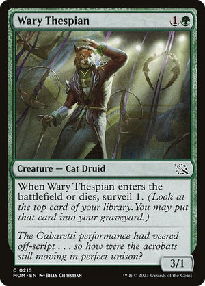 Wary Thespian (215) [March of the Machine]