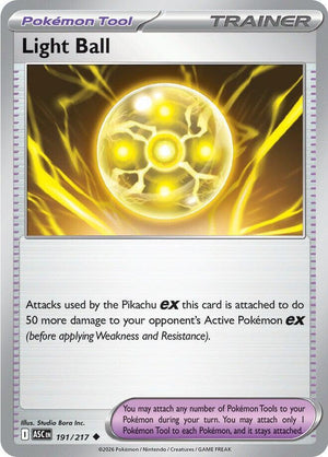 Light Ball (191/217) [ME: Ascended Heroes]
