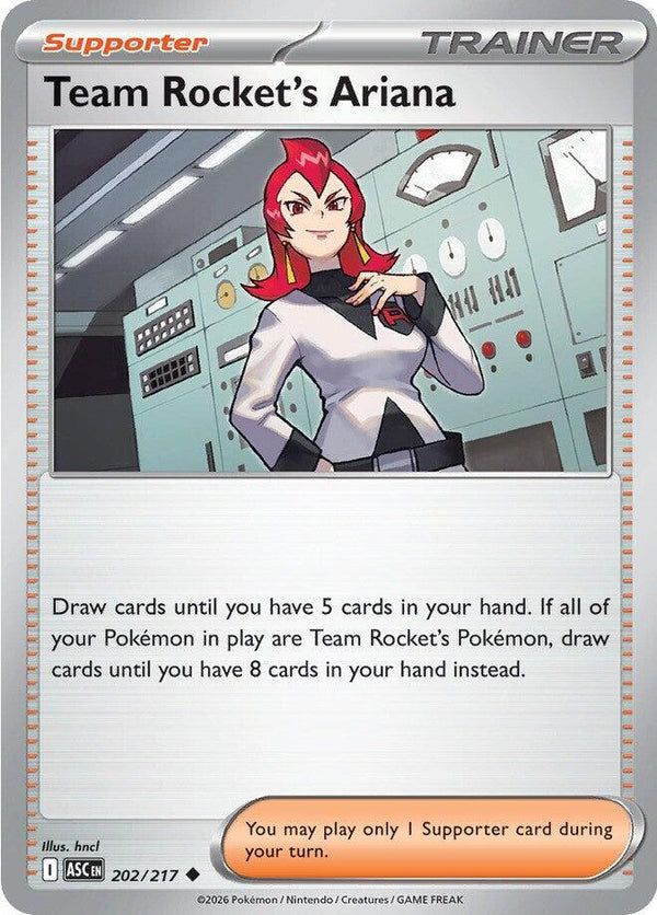 Team Rocket's Ariana (202/217) [ME: Ascended Heroes]