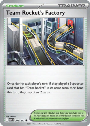 Team Rocket's Factory (203/217) [ME: Ascended Heroes]