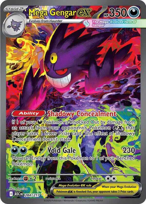 Mega Gengar ex - 284/217 [ME: Ascended Heroes]