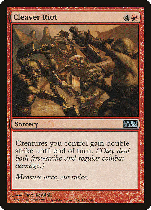 Cleaver Riot (125) [Magic 2013]