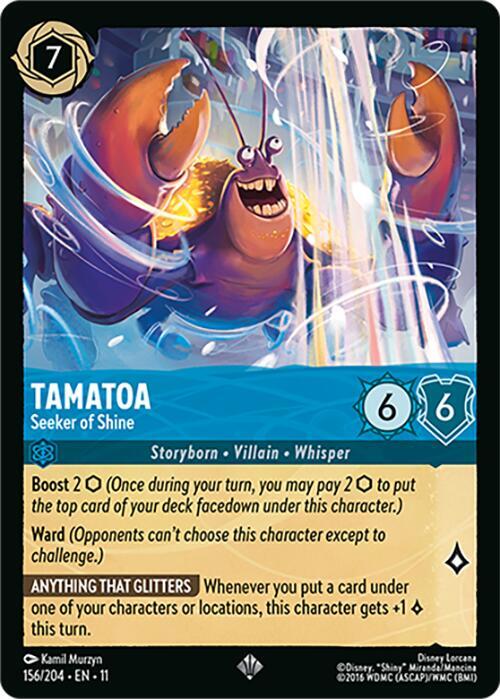 Tamatoa - Seeker of Shine (156/204) [Winterspell]