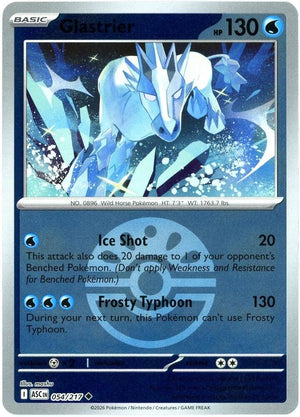 Glastrier (Friend Ball) (054/217) [ME: Ascended Heroes]